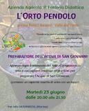 Preparazione dell&rsquo;Acqua di San Giovanni
