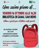 Uno zaino pieno di.