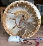 Un tamburo sciamanico per il solstizio d'inverno