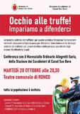 Occhio alle truffe! Impariamo a difenderci