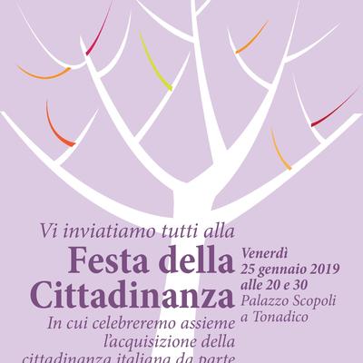 "Festa della Cittadinanza" a Palazzo Scopoli, Venerdì 25 gennaio alle 20.30