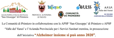  “Alzheimer Insieme si può 2020”, riprendono gli sportelli informativi 