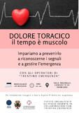 "Dolore Toracico: Il Tempo è Muscolo", mercoledì 28 maggio alle 16 in Comunità