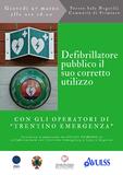 Primiero, corso sull'uso del defibrillatore pubblico il 27 marzo