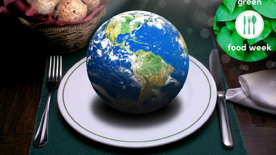 'Green food week' dal 7 all'11 marzo, anche nelle mense locali