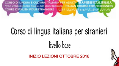 Al via da ottobre il nuovo corso gratuito di italiano per stranieri 