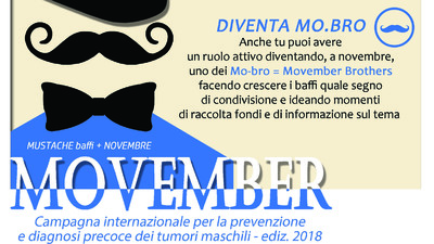 Movember, visite gratuite LILT per la prevenzione maschile il 29 novembre