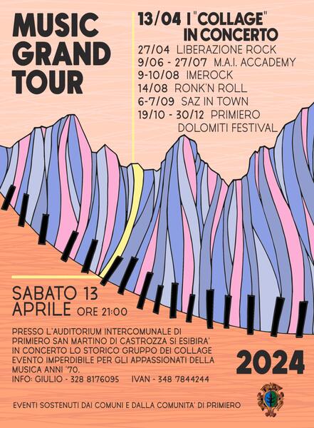 <figcaption class="overlay-panel mh-100">"Rinasco Live Tour" con la band "Collage" [ph Collage.it]</figcaption>