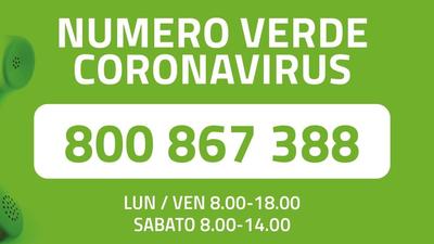 Coronavirus Trentino: attivo il numero verde 800 867 388