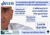 L'abbraccio è una medicina che guarisce tutto - Spettacolo con LUCIO GARDIN